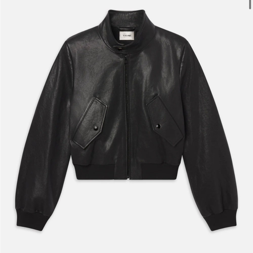 Frame Harrington leather jacket